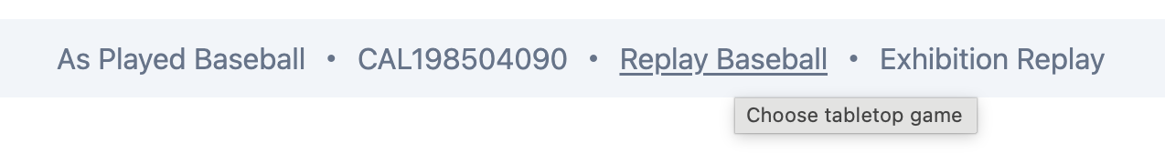 Choose tabletop game